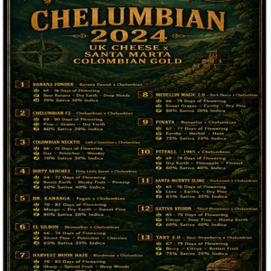 Chelumbian 2024 menu