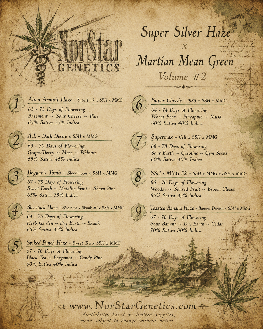 Super Silver Haze x Martian Mean Green Vol. #2