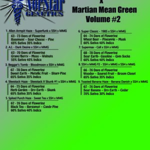 Super Silver Haze x Martian Mean Green Vol. #2